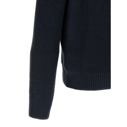 Diamond intarsia sweater