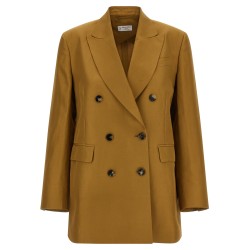 Linen viscose blazer