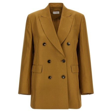 Linen viscose blazer