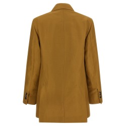 Linen viscose blazer