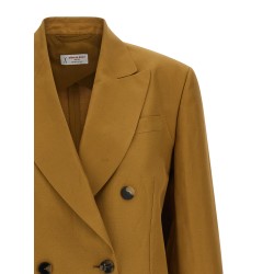 Linen viscose blazer