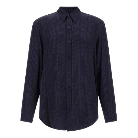 Jacquard monogram shirt