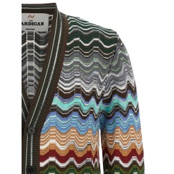 Greek pattern cardigan