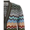 Greek pattern cardigan