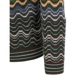 Greek pattern cardigan