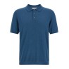 Spongy effect polo shirt