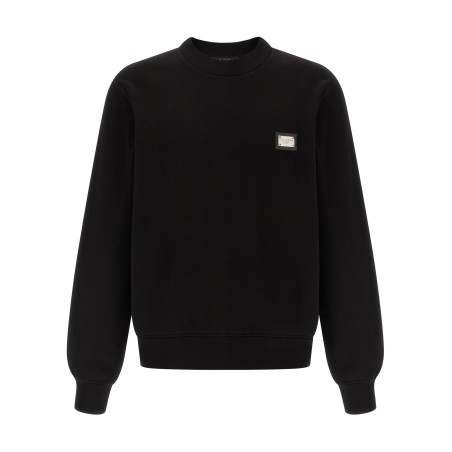 Logo plate sweatshirt