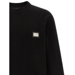 Logo plate sweatshirt