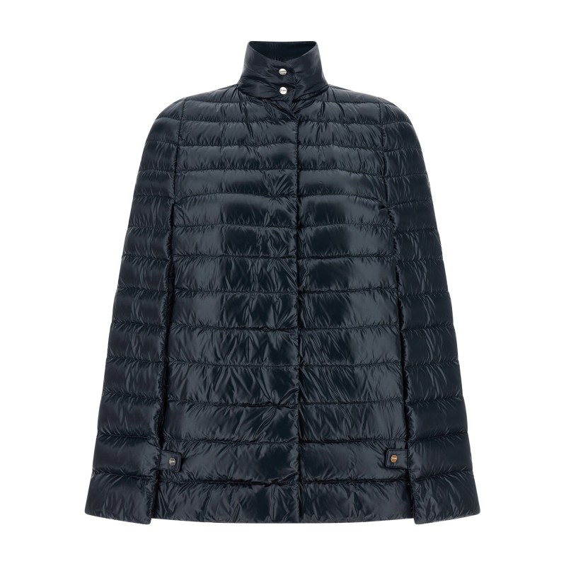 Cape down jacket