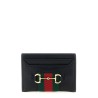 'Web Horsebit Gucci' card holder