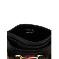 'Web Horsebit Gucci' card holder