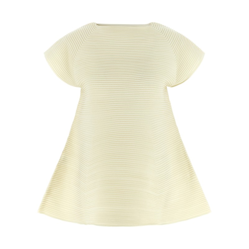 'Corrugated Knit' dress