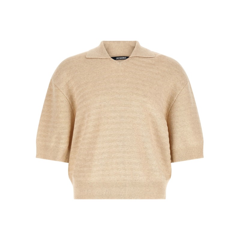 'Le Polo Maille Chevron' polo shirt