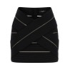 V-shaped waist skirt