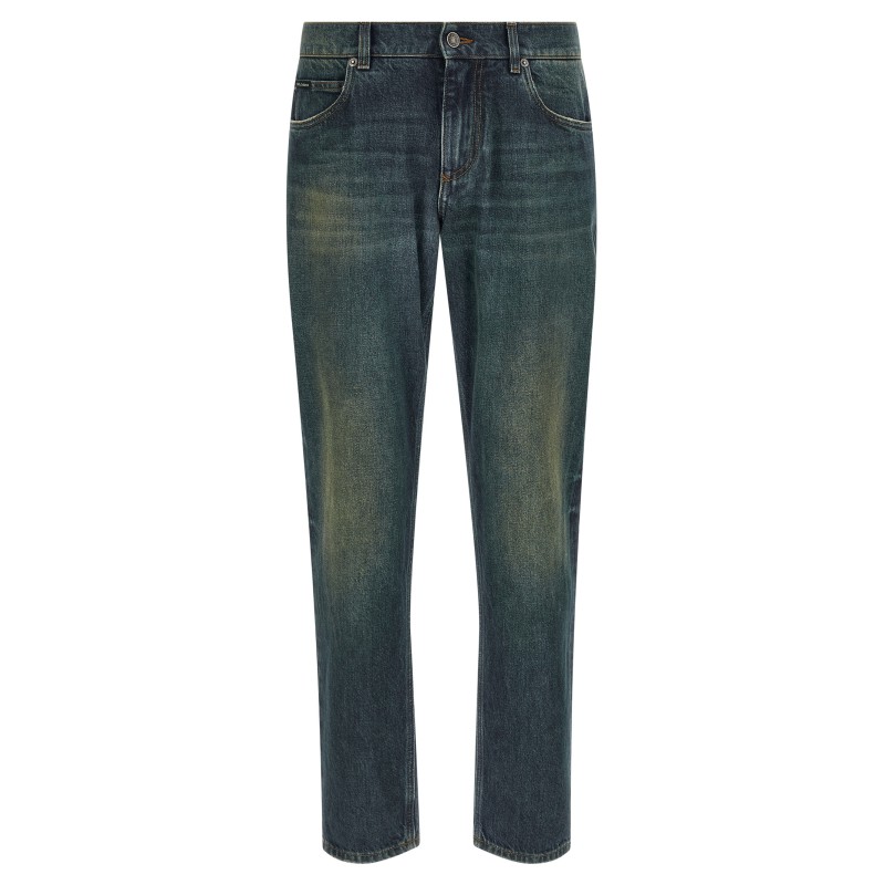 Logo tag jeans