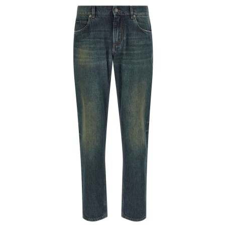 Logo tag jeans