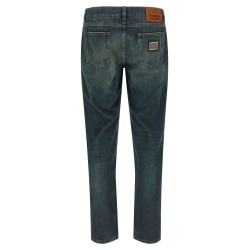 Logo tag jeans