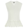'Cotton Crochet' vest