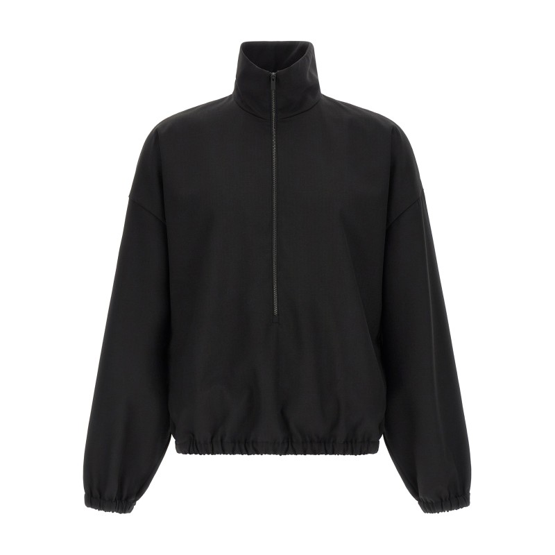 Half-zip sweatshirt