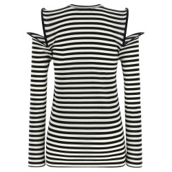 Sculptural shoulder t-shirt