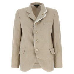 Double layer lapel blazer