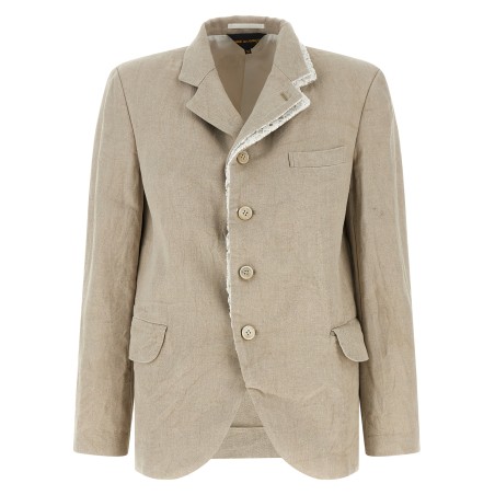 Double layer lapel blazer