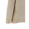 Double layer lapel blazer