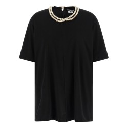Pearl necklace t-shirt