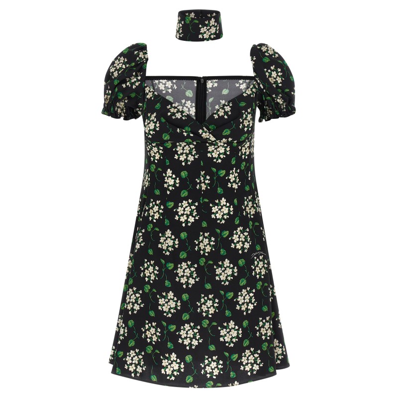 Flower print dress