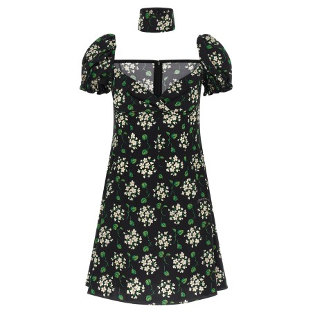 Flower print dress