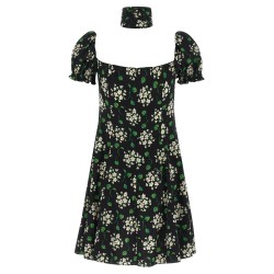 Flower print dress