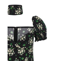 Flower print dress