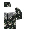 Flower print dress