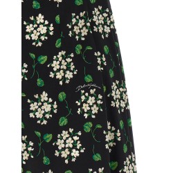 Flower print dress