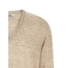 Linen and silk sweater