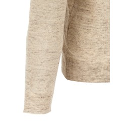 Linen and silk sweater