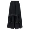 Fringed skirt