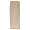 Lamé thread skirt