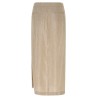 Lamé thread skirt