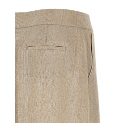 Lamé thread skirt