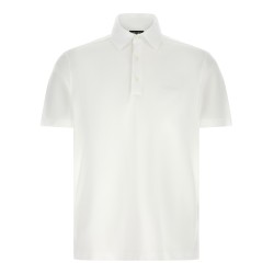 Piqué cotton polo shirt