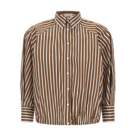 'Shadow' striped shirt