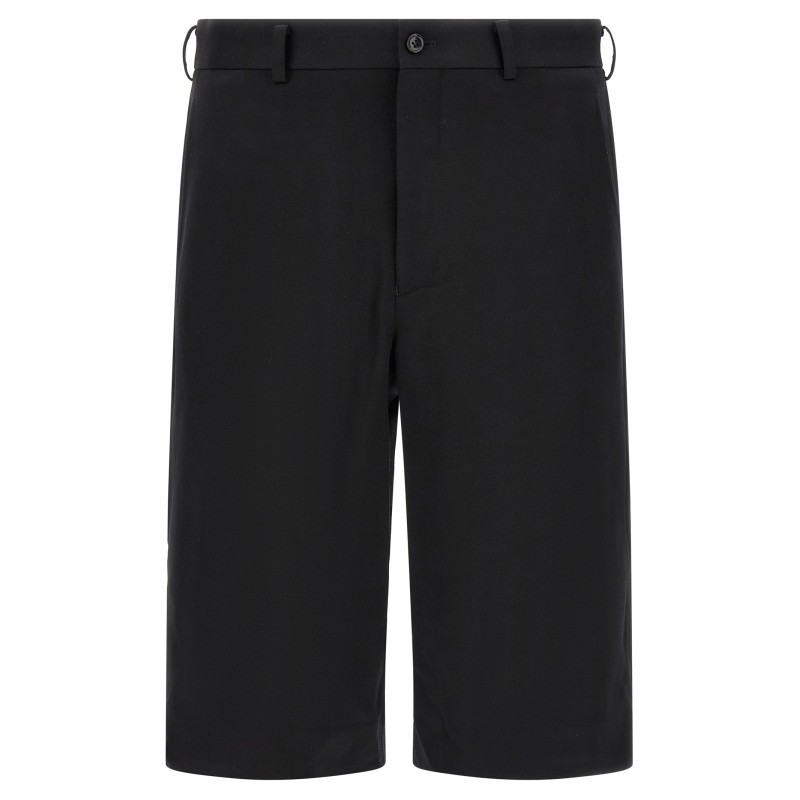Zip bermuda shorts