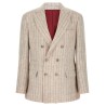 Pinstripe twill blazer