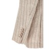 Pinstripe twill blazer
