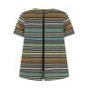 Lamé stripes t-shirt