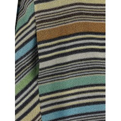 Lamé stripes t-shirt