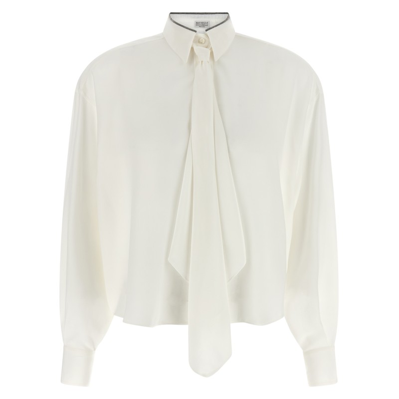'Shiny Collar' shirt