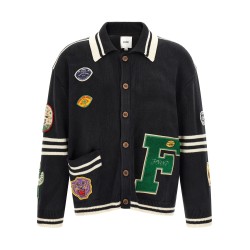 'Fin Varsity' cardigan