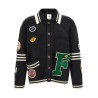 'Fin Varsity' cardigan